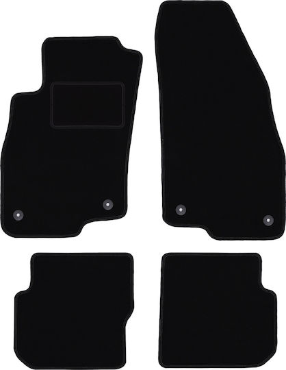 Velour Car Mats Set Alfa Romeo Mito Hatchback 2008-2019