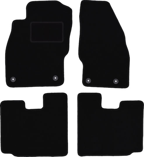 Velours Fußmatten Set Opel Adam Hatchback 2012