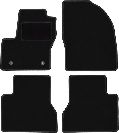 Velour Carpet Car Mats Set for Ford Tourneo Connect Combi Van 2013-2017