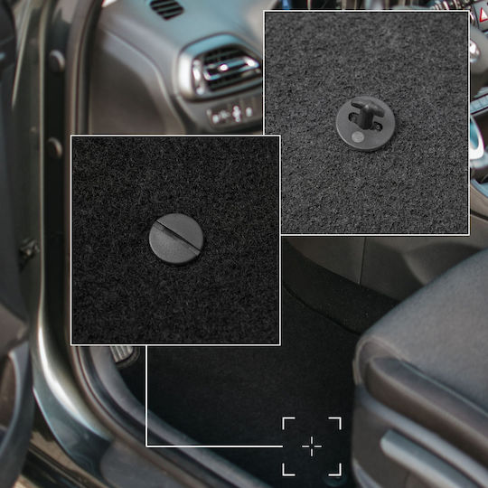 Basic Black Velvet Floor Mats Bmw 3 E91 Touring 2004-2011
