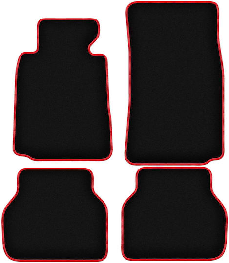 Carlux-rote Autoteppiche BMW 5 E39 Limousine Kombi Touring 1996-2004