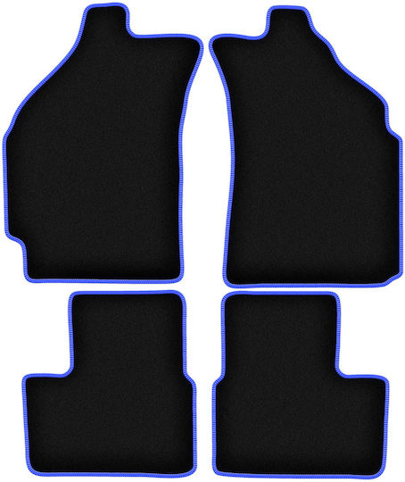 Carlux-blue Car Floor Mats Chevrolet Matiz Hatchback 2004-2009