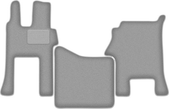Gray Car Mats Mercedes Actros Mp4 Wide Cab 2011