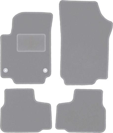 Graue Autoteppiche Seat Mii Hatchback 2011