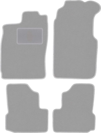 Gray Car Mats Saab 900 II Cabrio 1994-1995