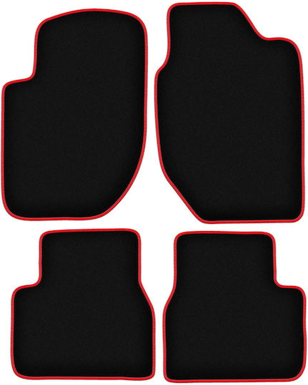 Carlux Red Car Mats Land Rover Freelander I SUV 1996-2006