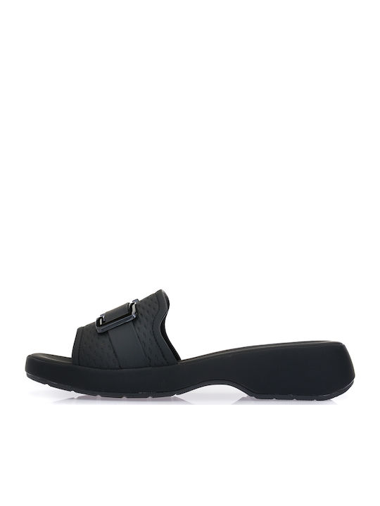 Women's Flat Sandals in Black Color
