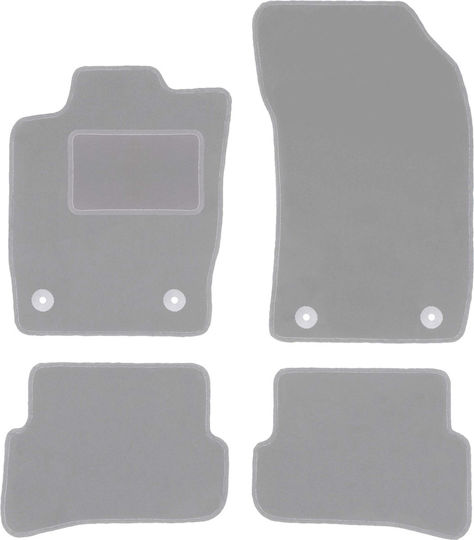 Gray Car Mats Audi A1 8x Hatchback 2010