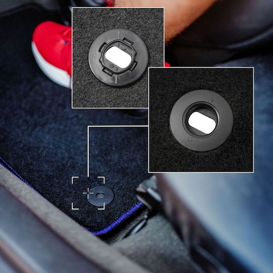 Carlux Blue Car Mats Toyota Urban Cruiser Hatchback 2008-2014