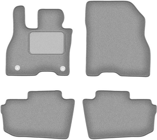 Gray Car Mats Nissan Leaf Ii Hatchback 2017