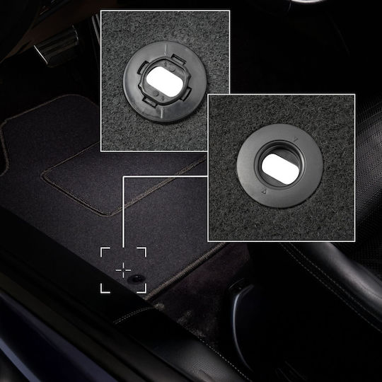 Graphite Car Mats Lexus Ct 200h Hatchback 2010-2020