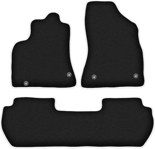 Carlux Silver Car Mats Peugeot Partner II Tepee 2008-2018