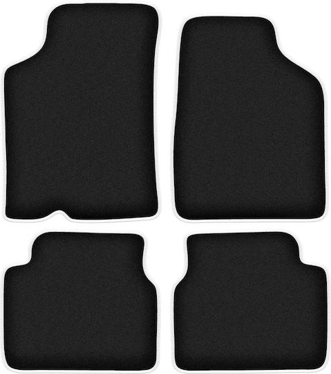 Carlux-silver Car Mats Kia Sephia I Sedan 1994-1997