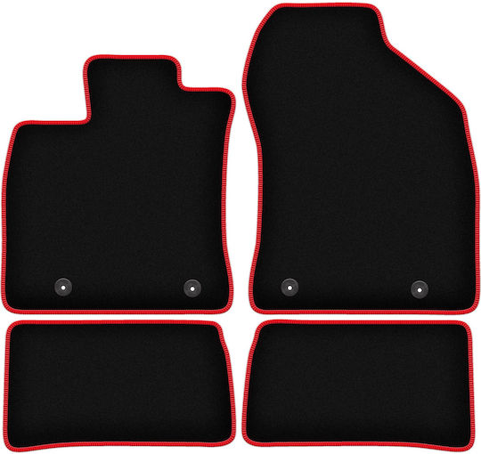 Carlux-червени стелки за Lexus Ct 200h Hatchback 2010-2020