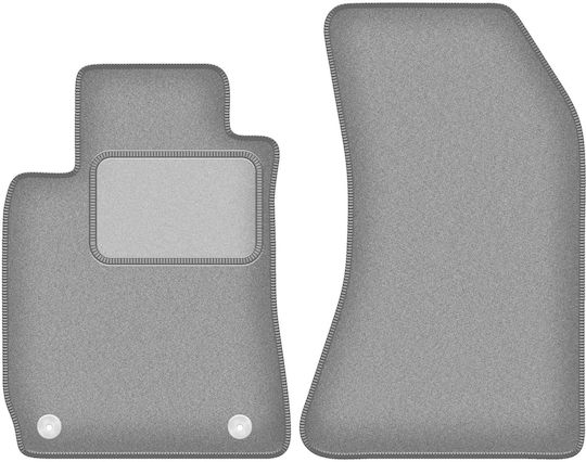 Gray Car Mats Alfa Romeo Spider Convertible 2005