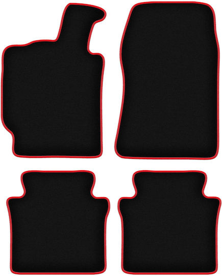 Carlux-red Car Mats Lancia Thesis Sedan 2001-2009