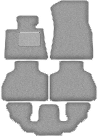 Graue Autoteppiche BMW X7 G07 7-Sitzer 2019-2022
