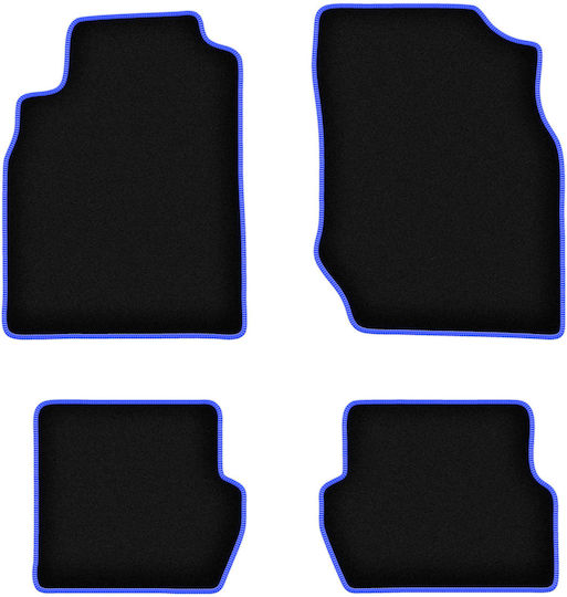 Carlux-blaue Autoteppiche Nissan Almera N16 Hatchback 2000-2006