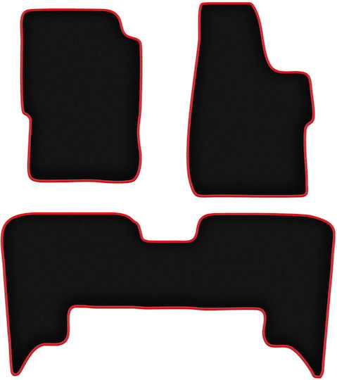 Carlux Red Car Mats Opel Monterey Suv 1991-1999