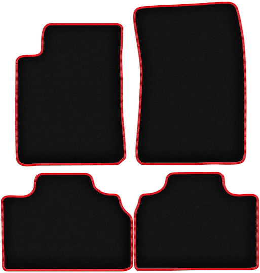 Carlux-red Car Mats Ssangyong Kyron Suv 2005-2014