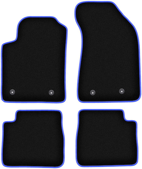 Carlux-blaue Autoteppiche Lancia Delta III Hatchback 2008-2014