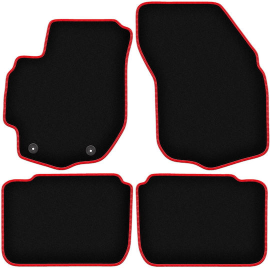 Carlux-red Car Mats Suzuki Liana Fl Hatchback Sedan 2005-2008