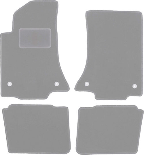Graue Auto Fußmatten Opel Omega B Limousine Kombi 1994-2003