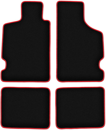 Carlux-red Car Mats Citroen Saxo Hatchback 1996-2003