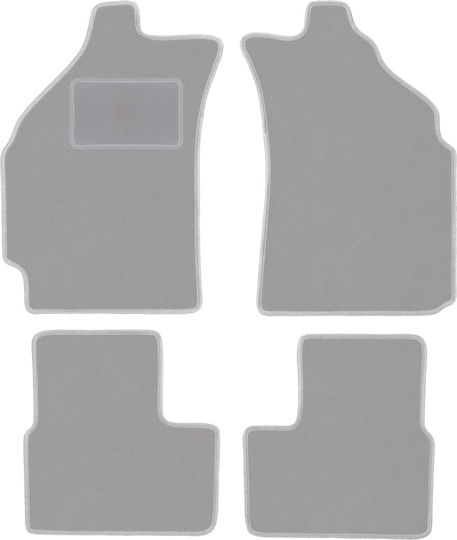 Gray Car Mats Chevrolet Matiz Hatchback 2004-2009