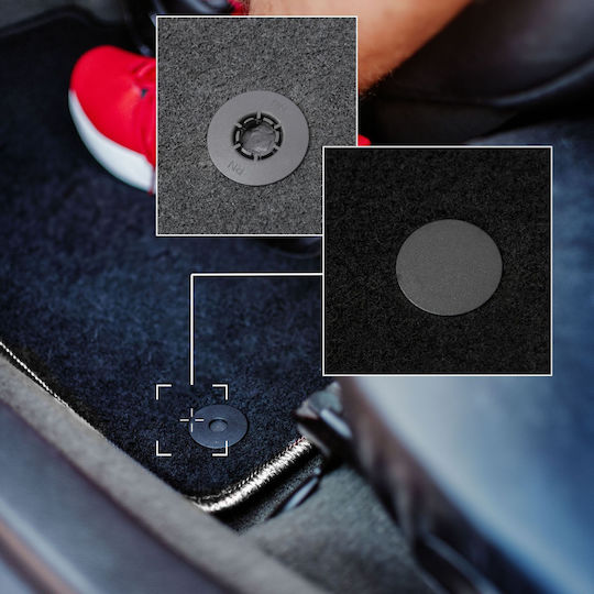 Carlux-Silber Autoteppiche Dacia Lodgy 7-Sitzer 2012