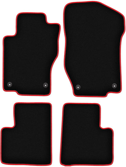 Carlux Red Car Mats Mercedes-Benz ML W164 SUV 2005-2011