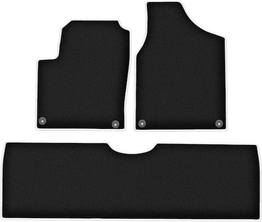 Carlux Silver Car Mats for Seat Alhambra I Minivan 1995-2010