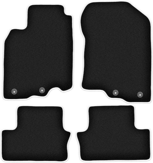 Carlux-silver Car Mats Honda Insight Ii Hatchback 2009-2014