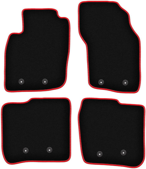 Carlux-red Car Mats Volvo S40 I Sedan 1995-2004