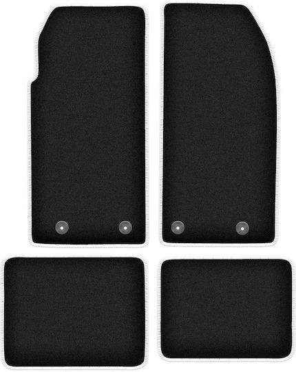 Carlux-silver Car Mats Peugeot 205 Cabrio 1983-1998
