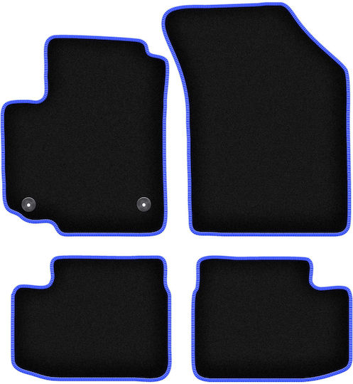 Carlux Blue Car Mats Fiat Sedici Hatchback 2006-2014