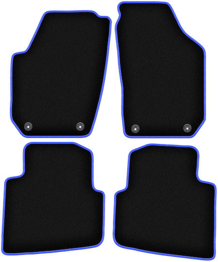 Carlux Blue Car Mats Skoda Roomster Van 2006-2015