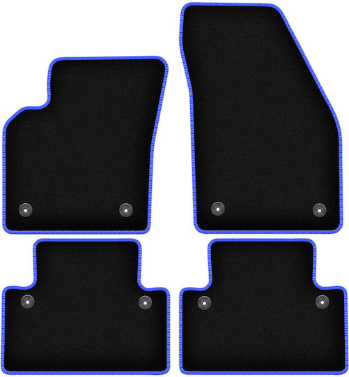Carlux Blue Car Mats Volvo C30 Hatchback 2006-2012