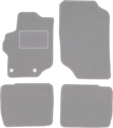 Gray Car Mats for Citroen C-Elysee Sedan 2012