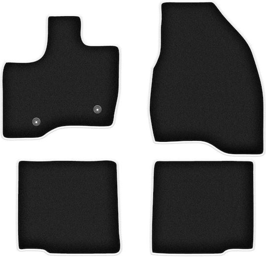Carlux Silver Car Mats for Ford Explorer Mk5 SUV 2010-2019