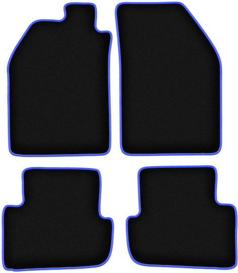 Carlux-blue Car Mats Saab 9000 Sedan 1984-1991