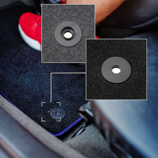 Carlux-blue Car Floor Mats Audi A2 Hatchback 2000-2005