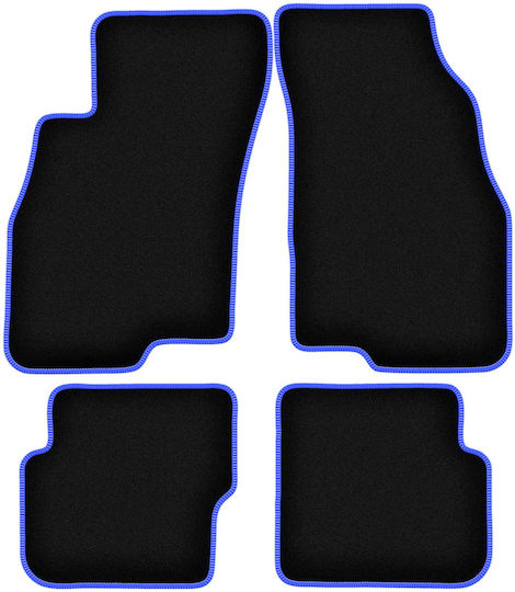 Covorașe auto Carlux-albastre pentru Fiat Punto Evo Hatchback 2009-2012
