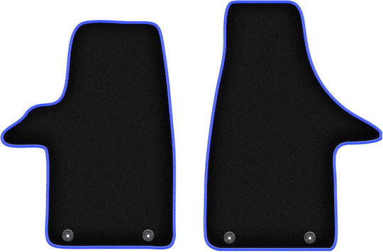 Carlux Blue Car Mats Volkswagen Transporter T6 Van 2015