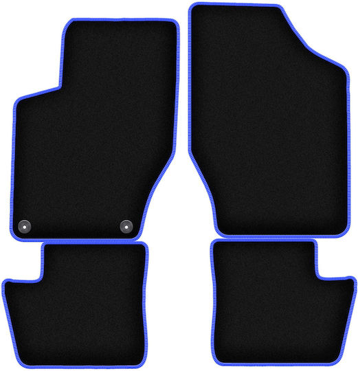 Carlux-albastru Covorașe Auto Citroen Ds4 Hatchback 2011-2015