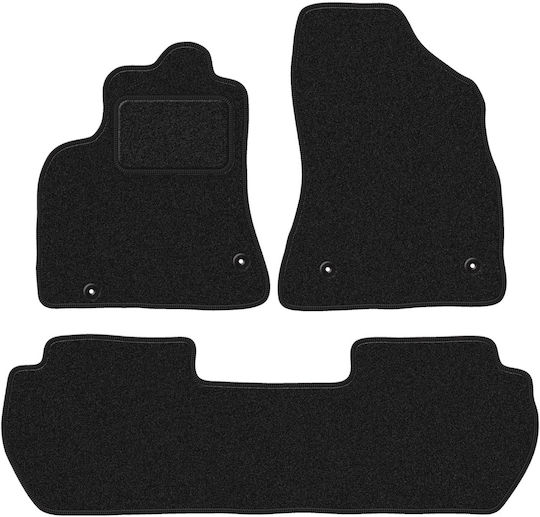 Car Mats Anthracite Peugeot Partner II Tepee 2008-2018