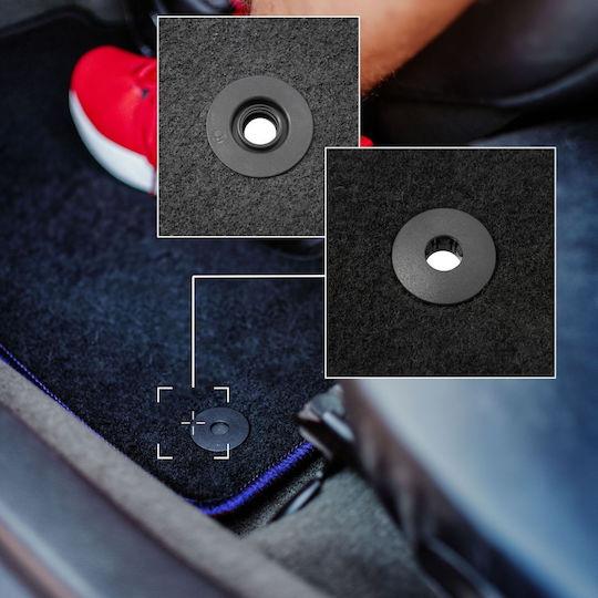 Carlux-blaue Autoteppiche Ford C-max Mk2 Minivan 2015-2019