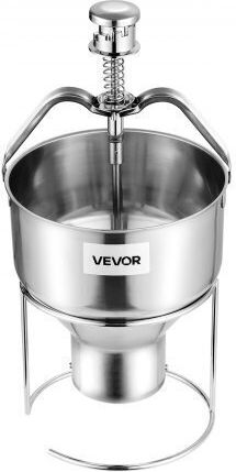 Vevor Donut Depositor Manual Doughnut Dropper Hopper Stainless Steel Dispenser