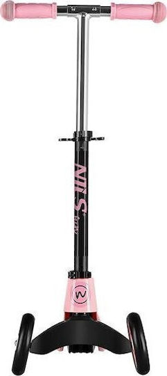 Nils Kids Scooter 3-Wheel Pink