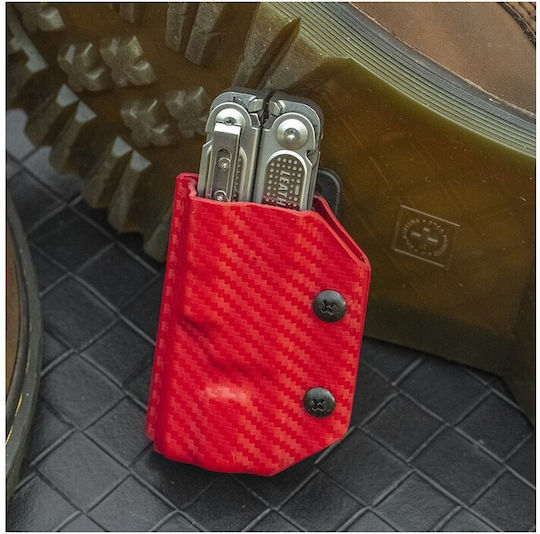Kydex Sheath Leatherman Free P2 Cf-red Clip & Carry